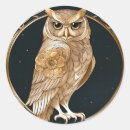 Search for retro owl stickers Bird