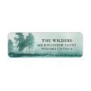 Search for green tree return address labels Rustic
