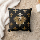Search for fleur de lis cushions Gold