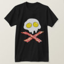 Search for eggs and bacon skull tshirts Funny