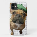 Search for french bulldog iphone cases Antique