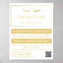 Search for eyelash business signs Makeup artist