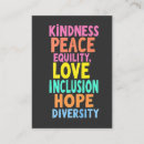 Search for equal business cards Diversity