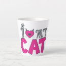 Search for i love my cat mugs Feline