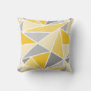 Search for yellow and grey geometric cushions Minimalist