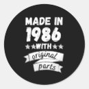 Search for 1986 stickers Funny