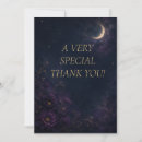 Search for gothic wedding thank you cards Purple