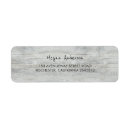 Search for distressed return address labels Wood