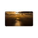 Search for sunset clouds return address labels Ocean