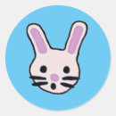 Search for bunny face stickers Bunnies