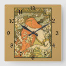 Search for field clocks Field of flowers