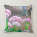 Search for hummingbird cushions Pink flowers