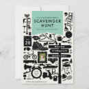 Search for scavenger hunt birthday invitations For kids