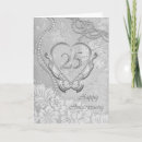 Search for lace wedding anniversary cards Heart