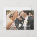 Search for photo wedding announcement cards Modern