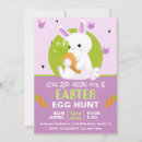 Search for bunny carrot invitations Egg hunt