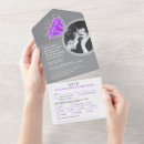 Search for amethyst wedding invitations Rsvp