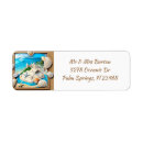 Search for blue water return address labels Beach