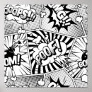 Search for black and white pop art Cartoon