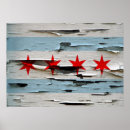 Search for retro chicago posters Flag