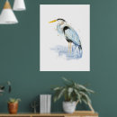 Search for heron art Bird lover