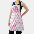 Search for navy blue monogram aprons Girly