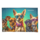 Search for funny dog pillowcases Chihuahua