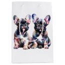Search for french bulldog gift bags Watercolor