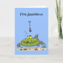 Search for funny fishing cards Cartoon