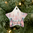 Search for pink star christmas tree decorations Winter