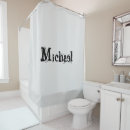 Search for gray and white shower curtains Black