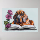 Search for basset hound art Illustration