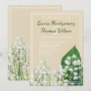 Search for lily of the valley wedding invitations Greenery