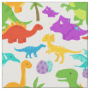 Search for cute dinosaur fabric Jurassic