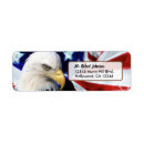 Search for united states return address labels Bald eagle