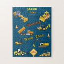 Search for bulldozer puzzles For kids