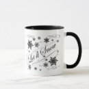 Search for blackboard mugs Snowflakes