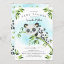 Search for panda bear baby shower invitations Cute