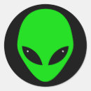 Search for alien head stickers Face