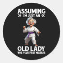 Search for old lady stickers Retro