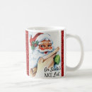 Search for santa vintage mugs Xmas