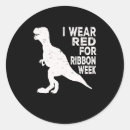 Search for red ribbon week stickers Awareness