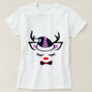 Search for unicorn face tshirts Floral