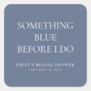Search for something blue bridal shower stickers Minimalist