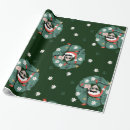 Search for wreath wrapping paper Vintage