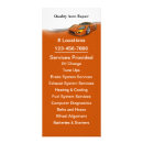 Search for details rack cards Car wash