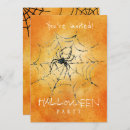 Search for spider web halloween invitations Spooky