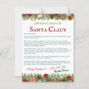 Search for from santa postcards Nice list certificate