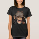 Search for chimpanzee tshirts Ape