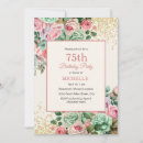 Search for mint and gold birthday invitations Elegant